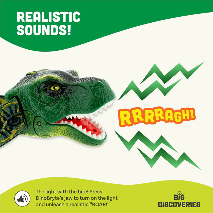 DinoBryte Dinosaur Headlamp | Big Discoveries