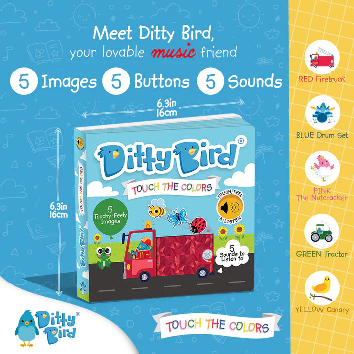 Touch the Colors | Ditty Bird