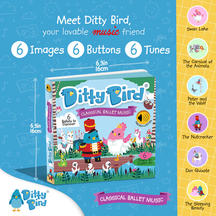 Classical Ballet Music | Ditty Bird