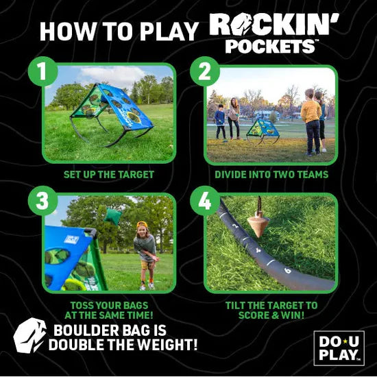 Do-U-Play™ RockinPockets Toss Game | Hape - LOCAL PICK UP ONLY