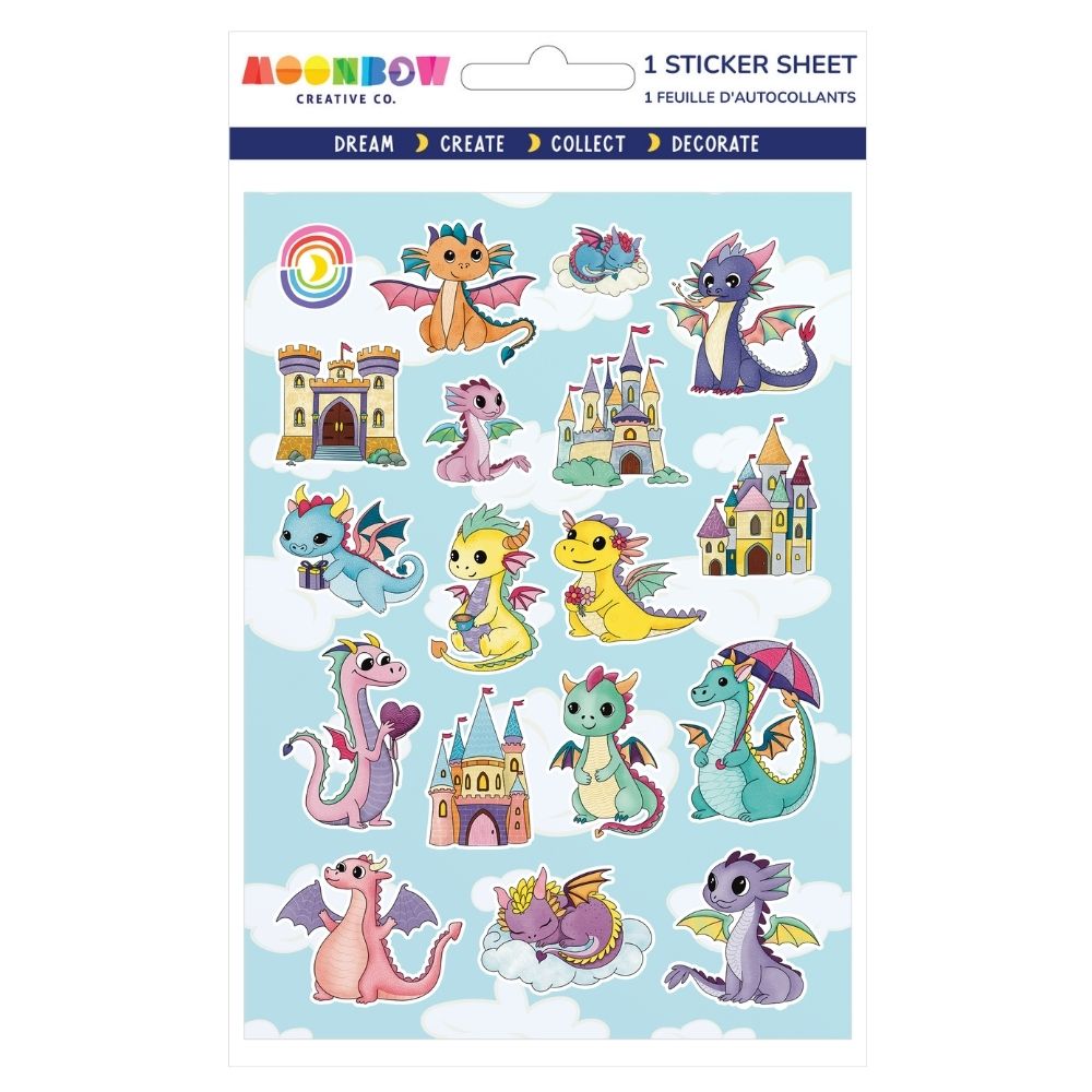 Dragon Tales Hologram Sticker Sheet | MoonBow