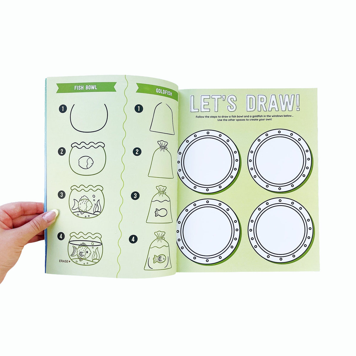 Draw-Along Sealife Sticker Book | Pipsticks