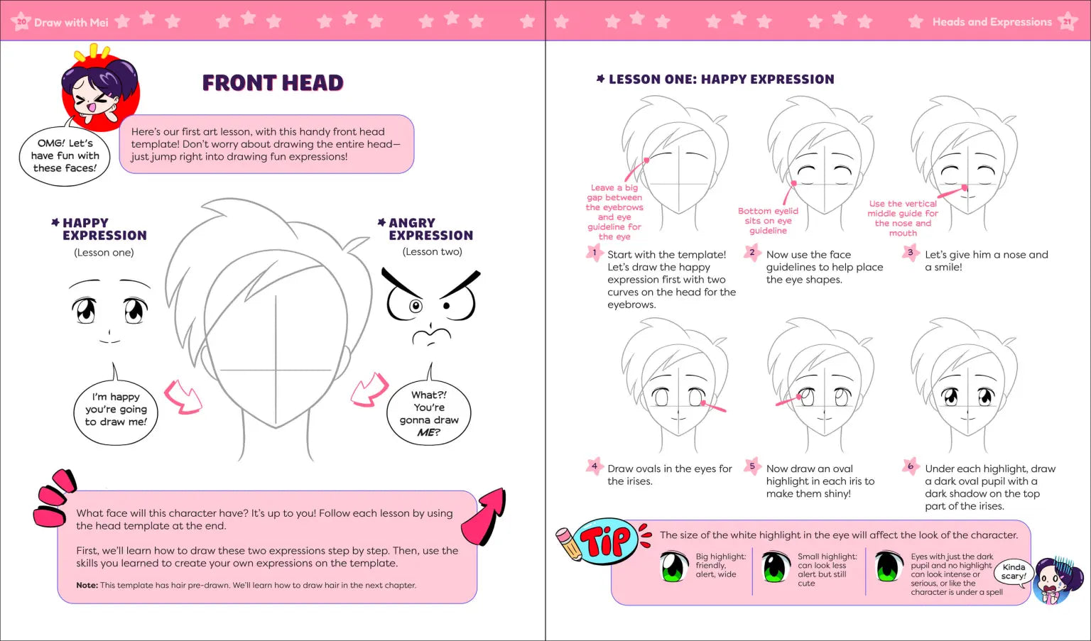 Draw with Mei: How to Draw Anime Characters