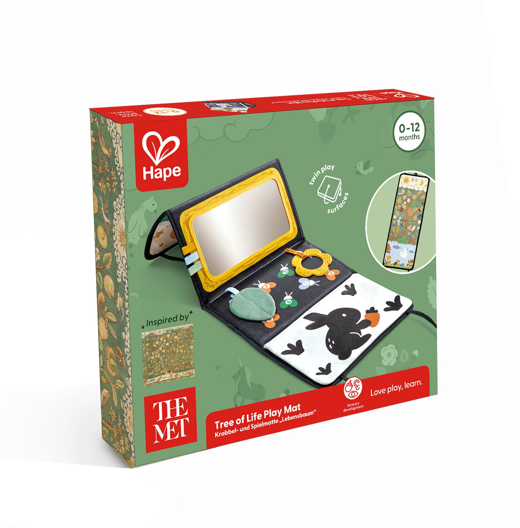 High Contrast Gallery Play Mat | Hape