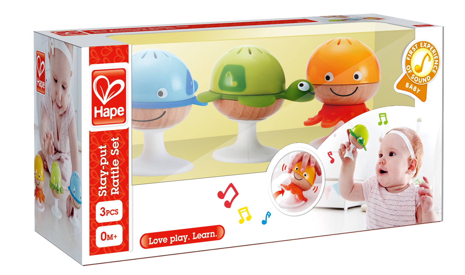 Stay Put Rattle Set | Hape