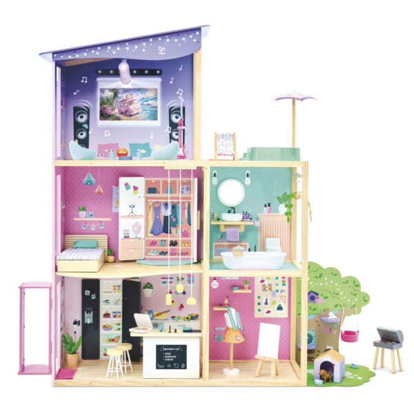 Fashion Glow Dream Mansion | Hape - LOCAL PICK UP ONLY