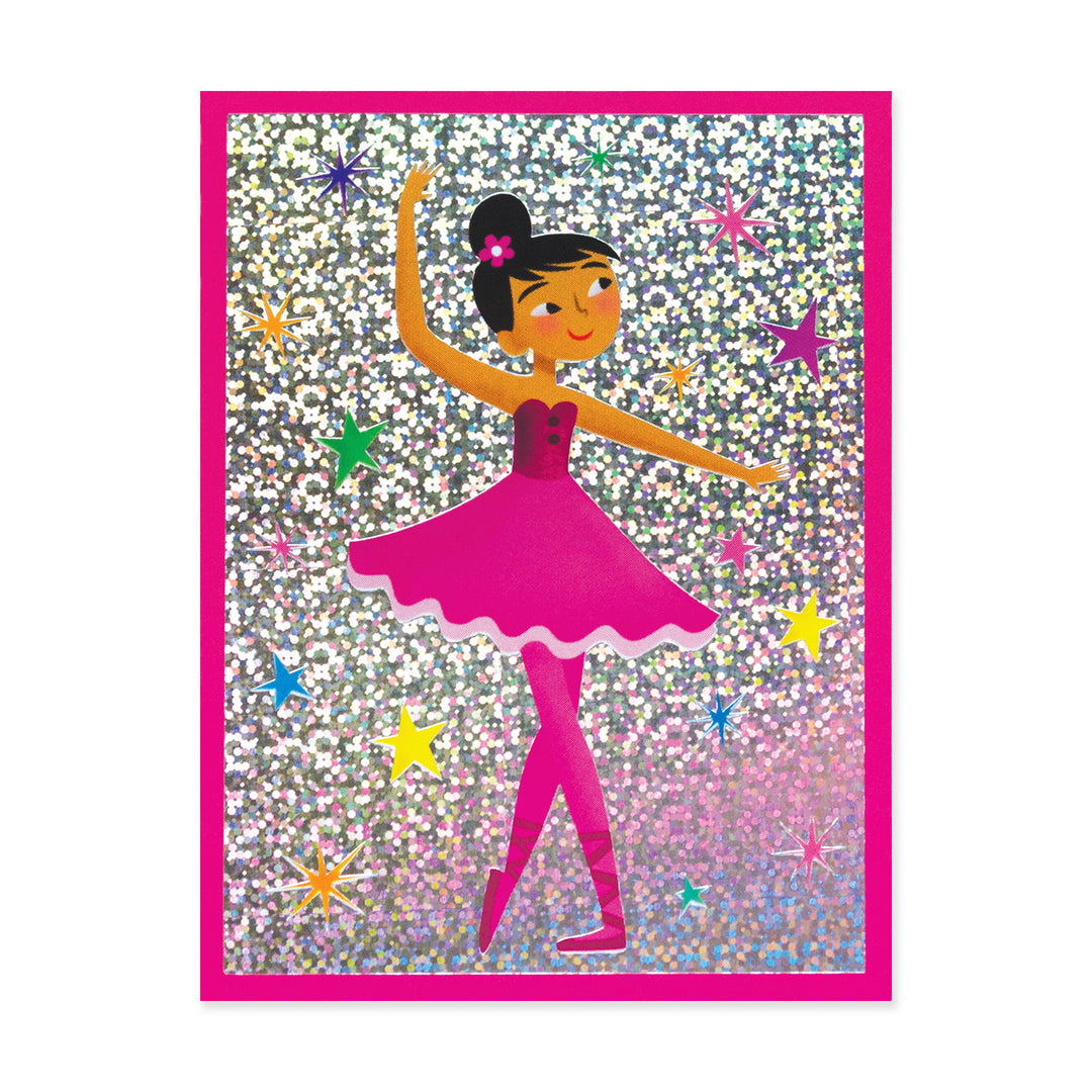 Foil: Pink Ballerina Enclosure Card