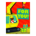 Construction Truck Enclosure Card