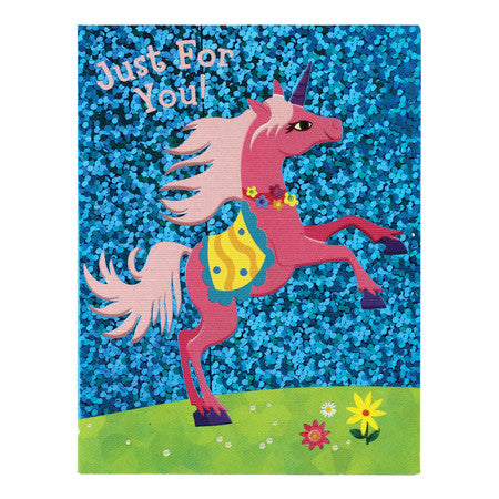 Pink Horse Enclosure Card