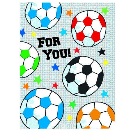 Foil: Soccer Enclosure Card