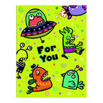 Monsters & Aliens Gift Enclosure Card