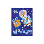 Foil: Space Dog Enclosure Card