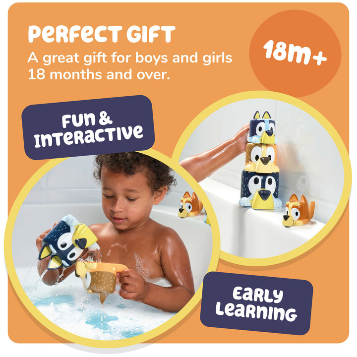 Bluey Family Pourers - 4 pcs | TOMY