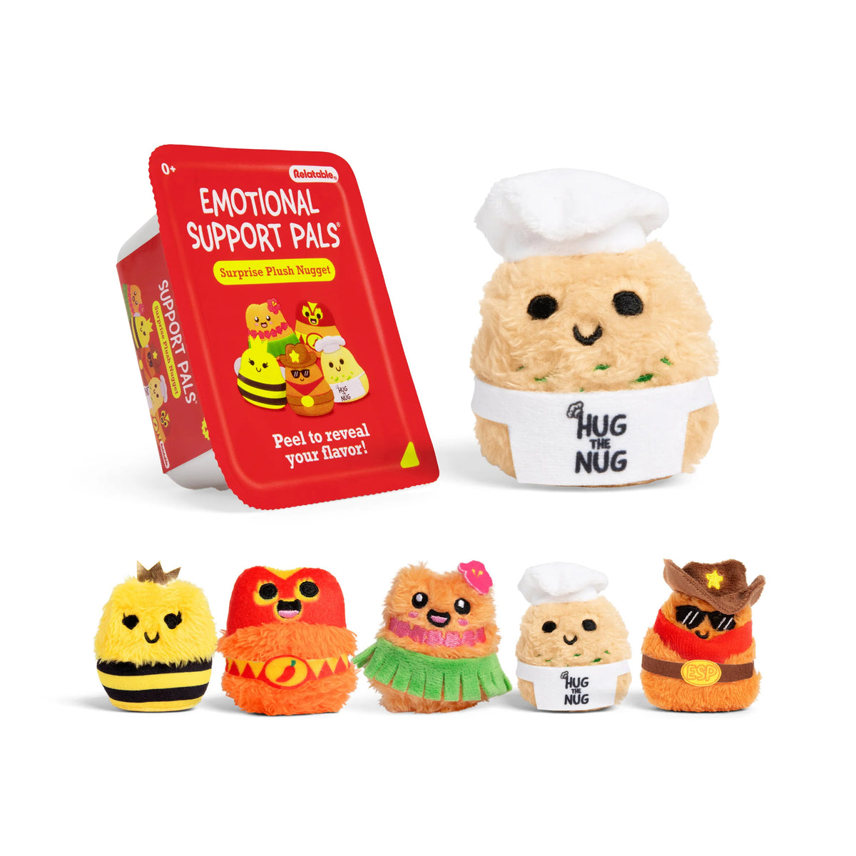 Emotional Support Nuggets - Sauce Series - Plush Blind Box | Relatable Games