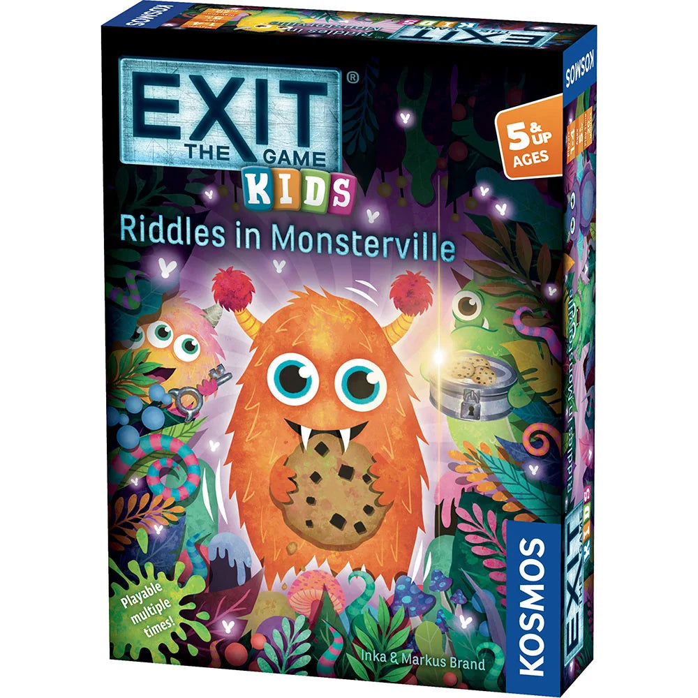 EXIT: The Game - Kids - Riddles in Monsterville | Thames & Kosmos
