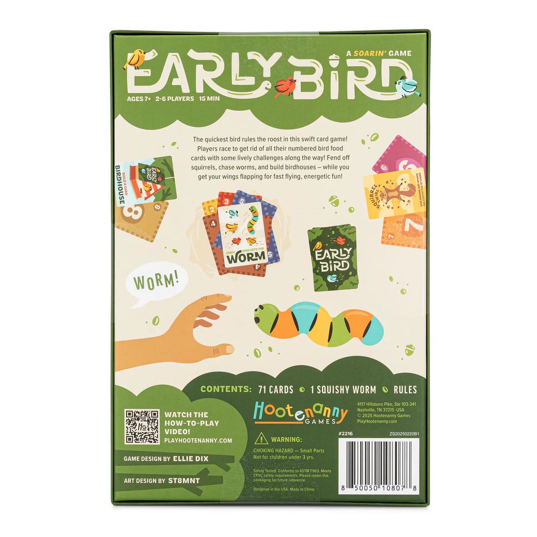 Early Bird Game | Hootenanny Games