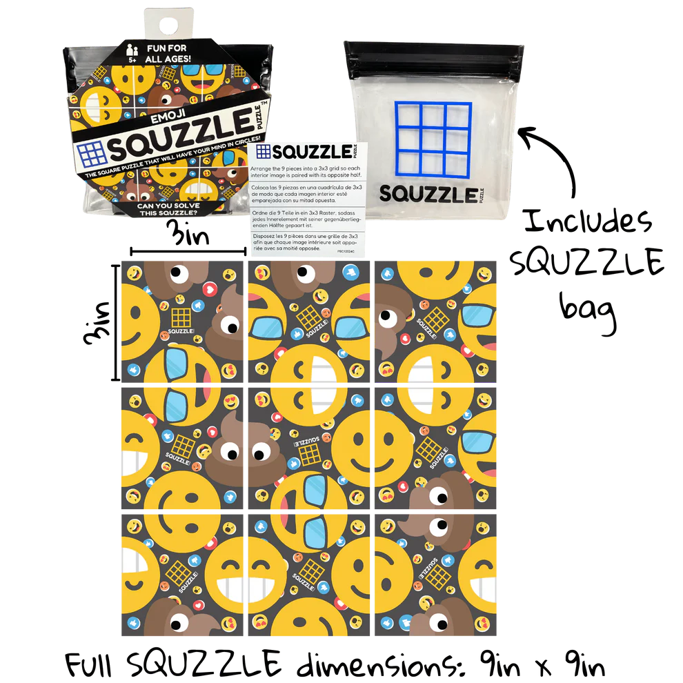 Emoji Squzzle Puzzle | Fun Squared Games