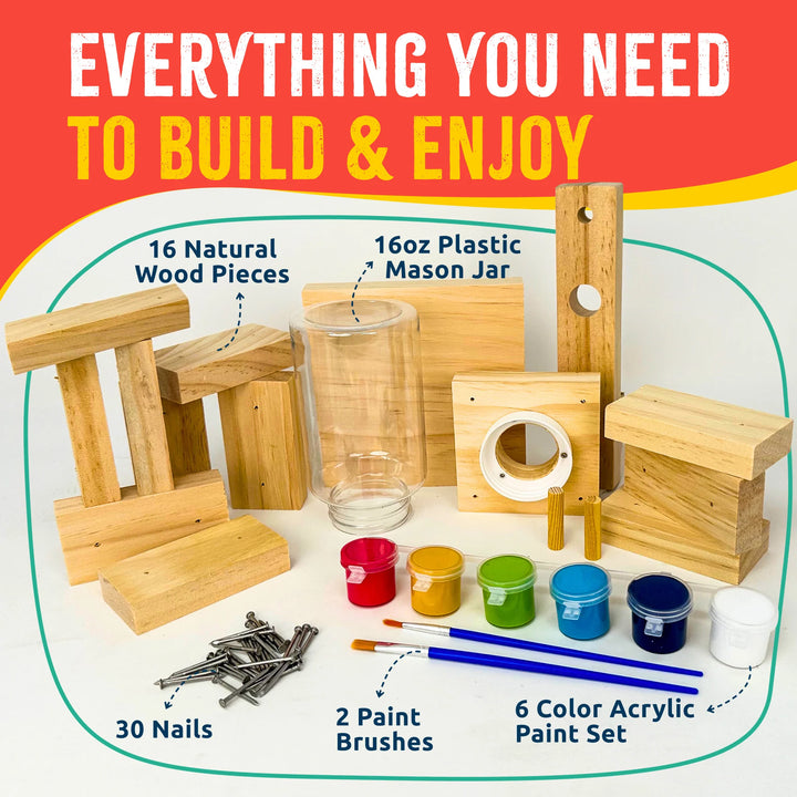 Candy Dispenser Woodworking Kit | Spark Jump