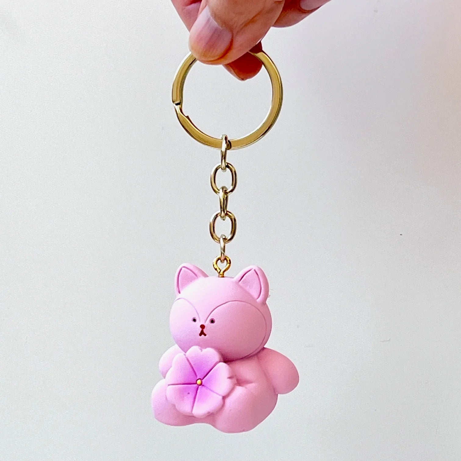 Flower Animals Key Charm | BC Mini