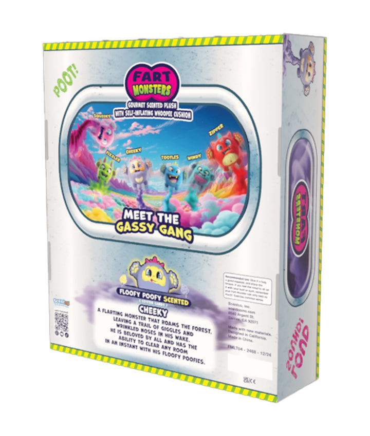 Fart Monsters Gourmet Scented Plush | ScentCo