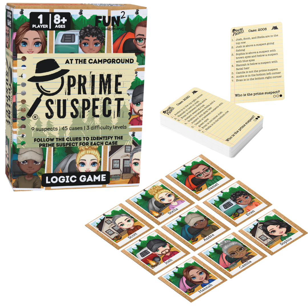 Prime Suspect Solo: At The Campground | Fun Squared Games