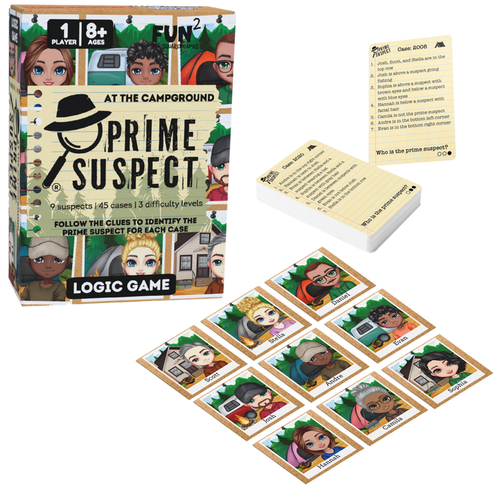 Prime Suspect Solo: At The Campground | Fun Squared Games