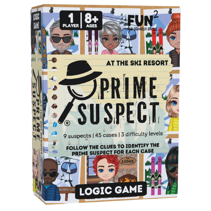 Prime Suspect Solo: At The Ski Resort | Fun Squared Games