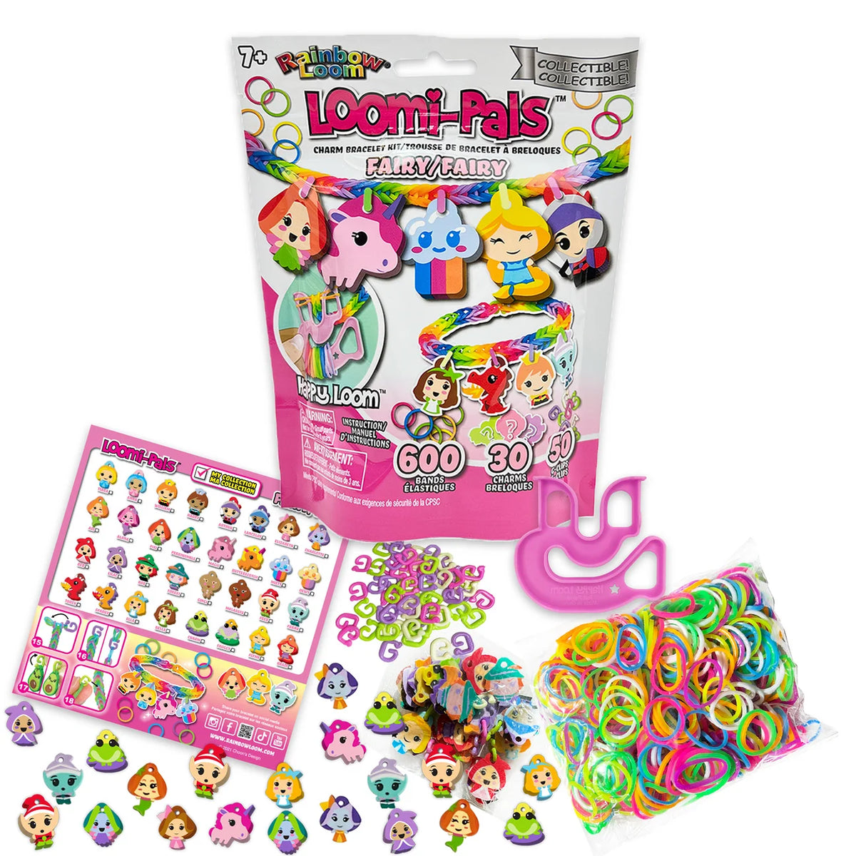 Loomi-Pals® Charm Bracelet Kit - Fairy | Rainbow Loom