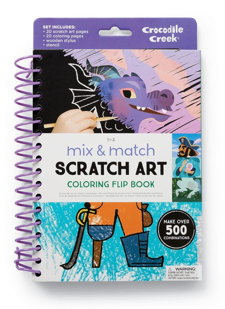 Scratch Art Flip Book - Fairytale Magic | Crocodile Creek