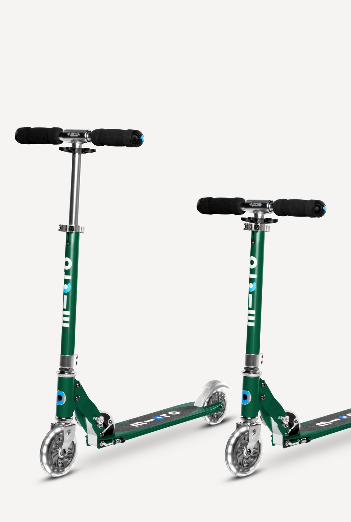Micro Sprite LED Scooter - Forest Green