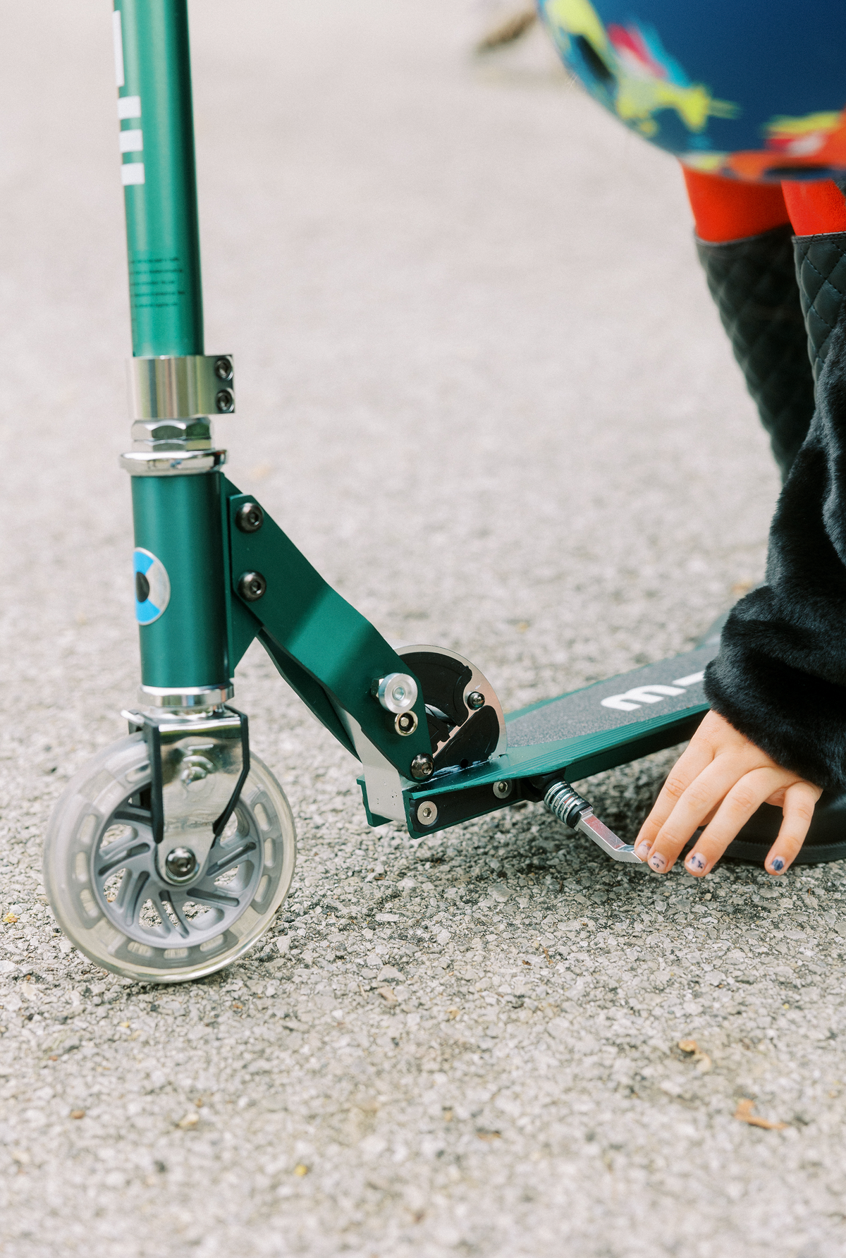 Micro Sprite LED Scooter - Forest Green