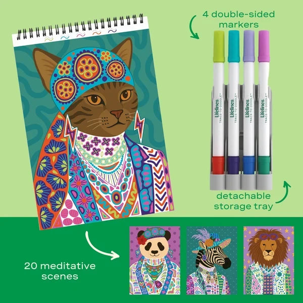 FlowArt® - Trace-To-Doodle, Wild Style | Lifelines