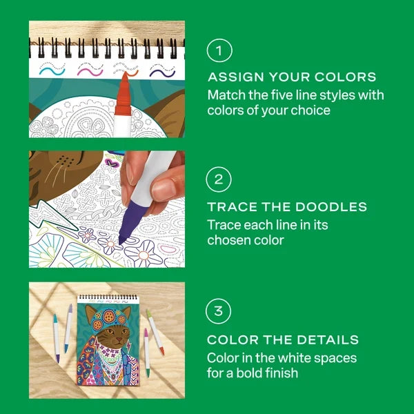 FlowArt® - Trace-To-Doodle, Wild Style | Lifelines