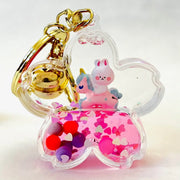 Flower Unicorn Bunny Floaty Key Charm | BC Mini