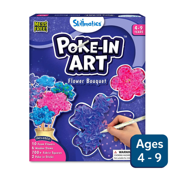 Poke In Art - Flower Bouquet | Skillmatics
