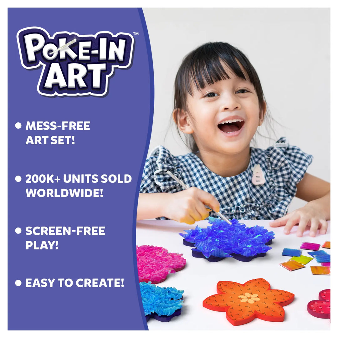 Poke In Art - Flower Bouquet | Skillmatics