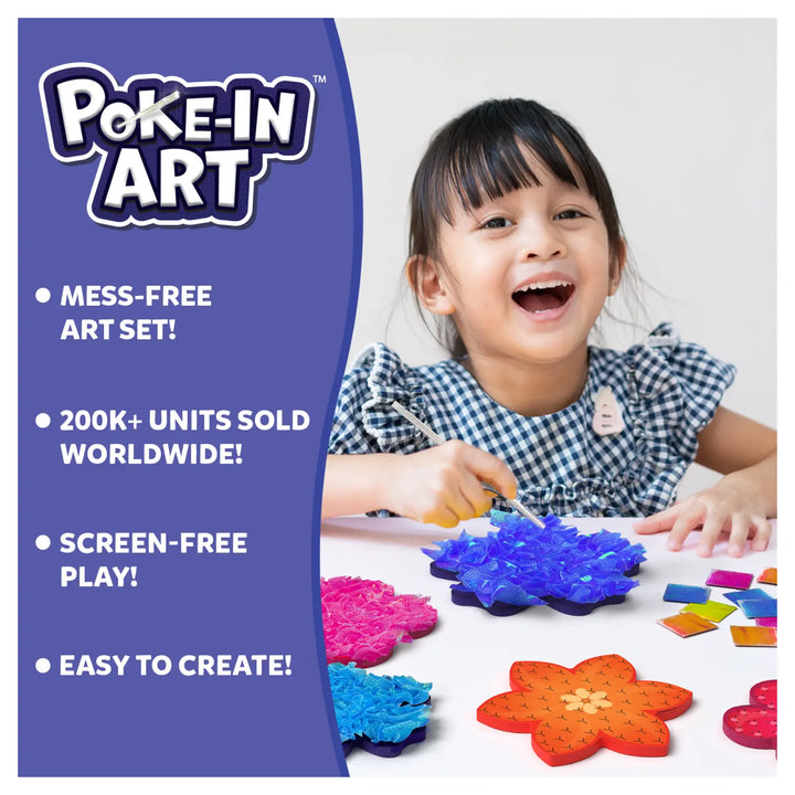 Poke In Art - Flower Bouquet | Skillmatics