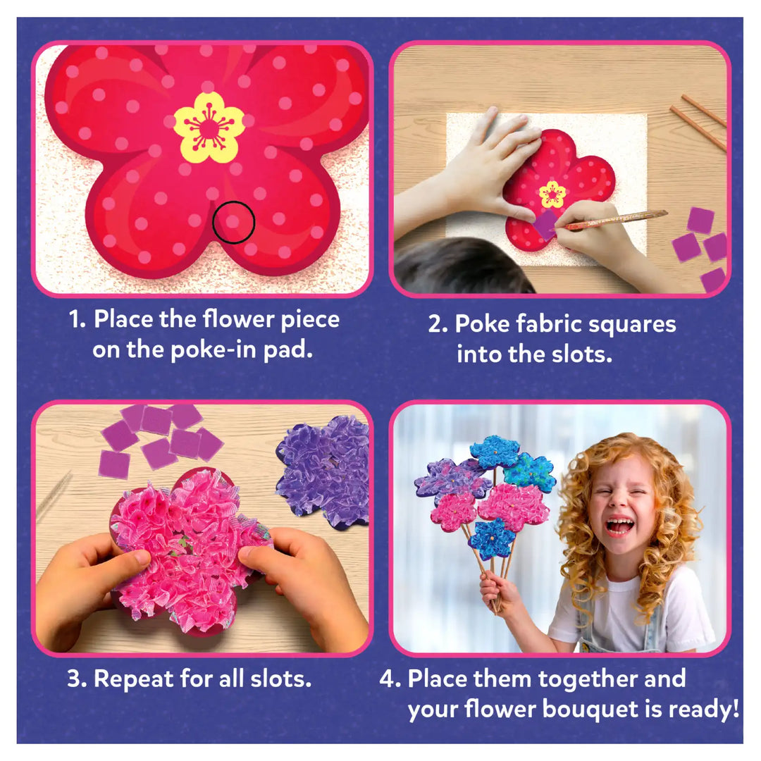 Poke In Art - Flower Bouquet | Skillmatics