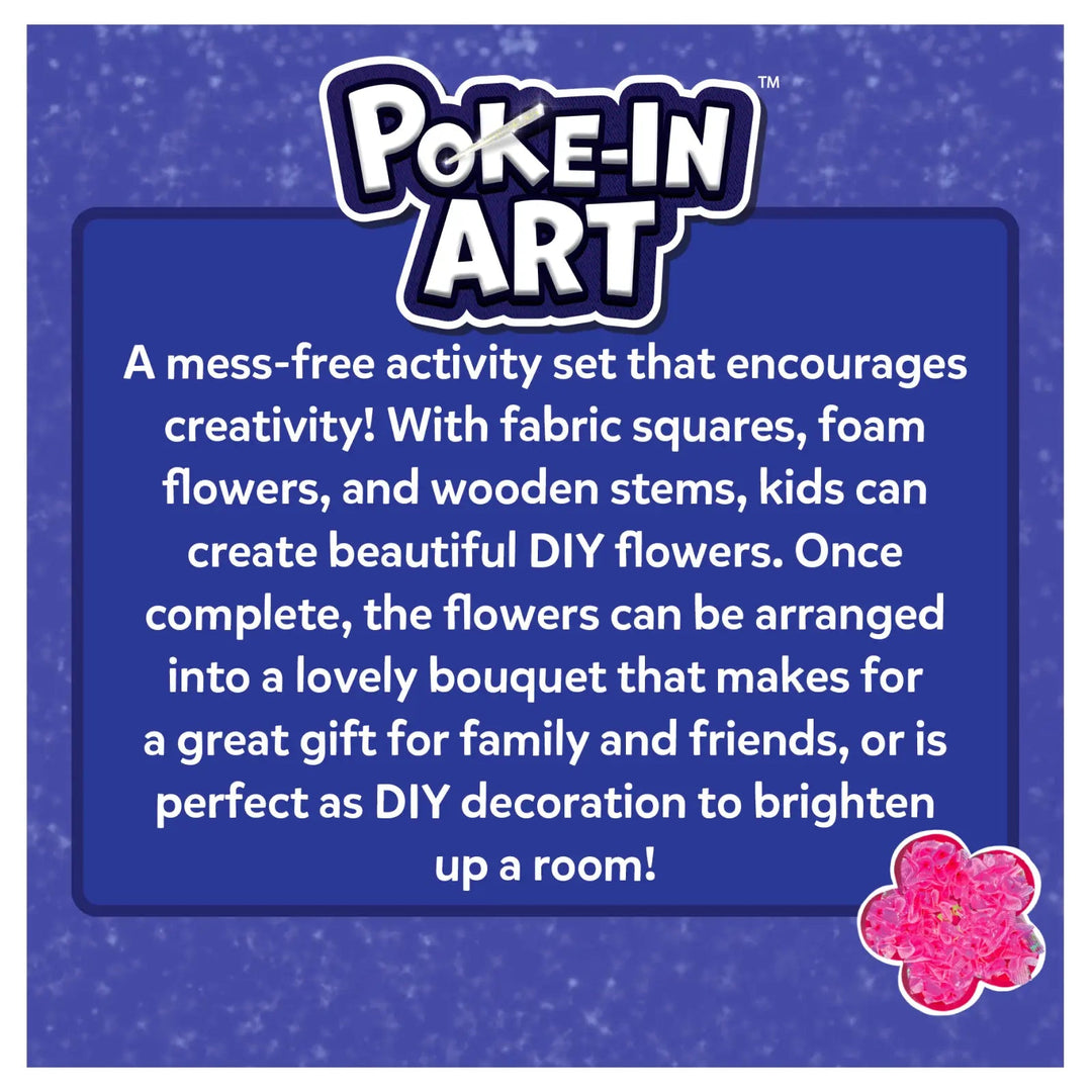 Poke In Art - Flower Bouquet | Skillmatics