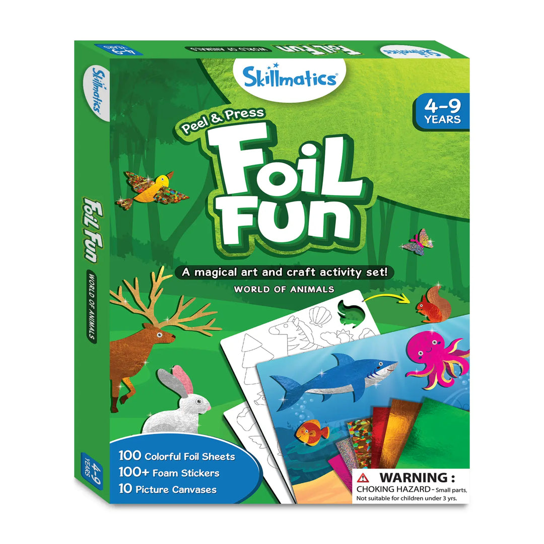 Foil Fun - World Of Animals | Skillmatics