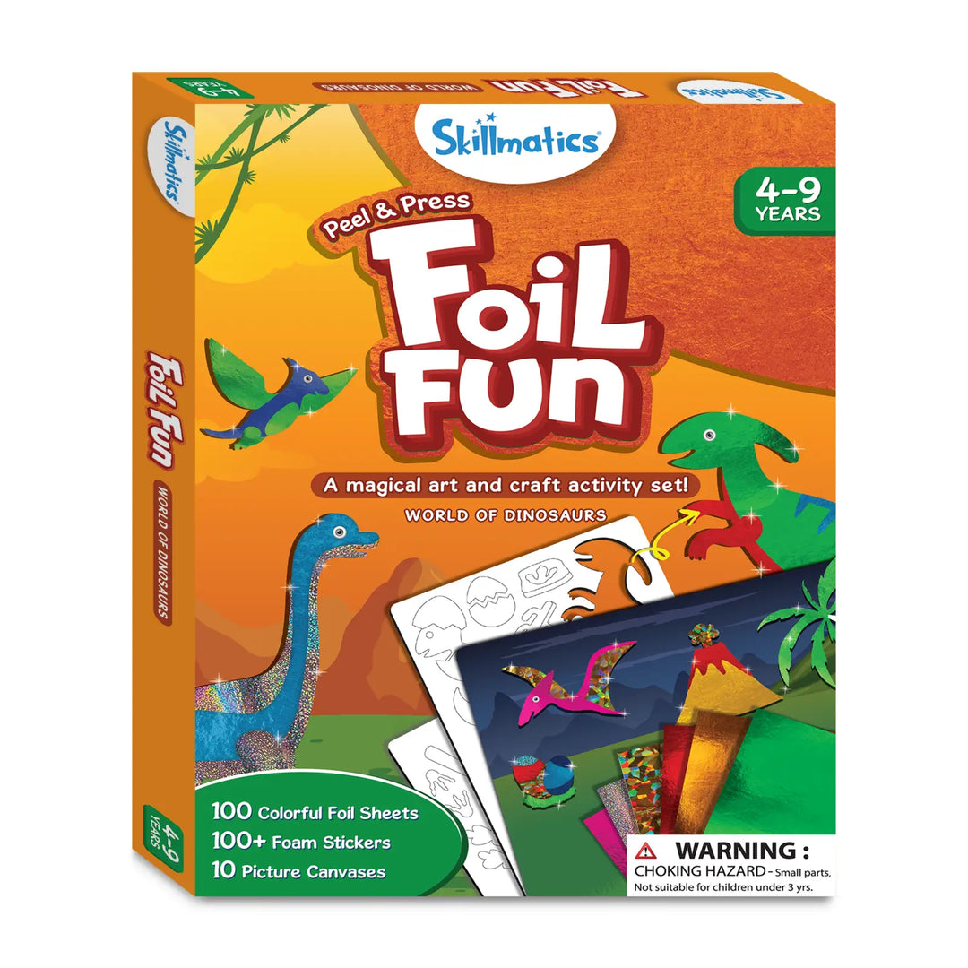 Foil Fun - Dinosaurs | Skillmatics