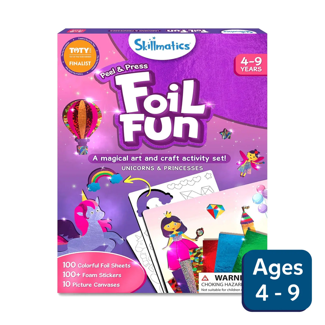 Foil Fun - Unicorn and Princess | Skillmatics