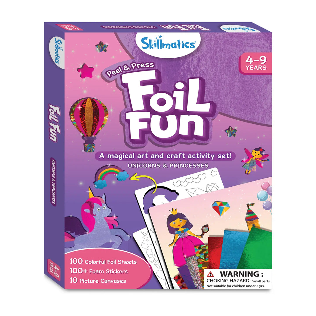 Foil Fun - Unicorn and Princess | Skillmatics