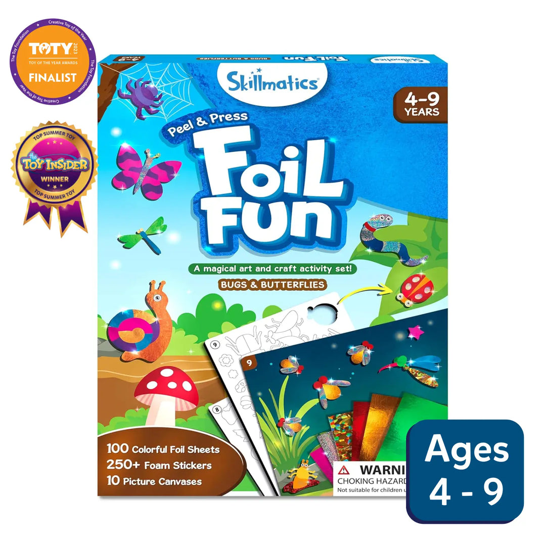 Foil Fun: Bugs & Butterflies | Skillmatics