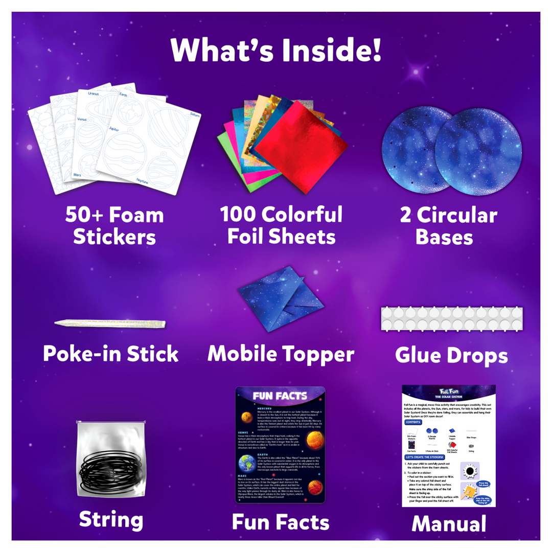 Foil Fun - Solar System | Skillmatics