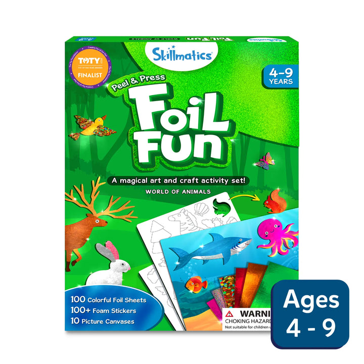 Foil Fun - World Of Animals | Skillmatics