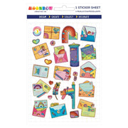 Follow the Rainbow Mail Rainbow Foil Sticker Sheet | MoonBow