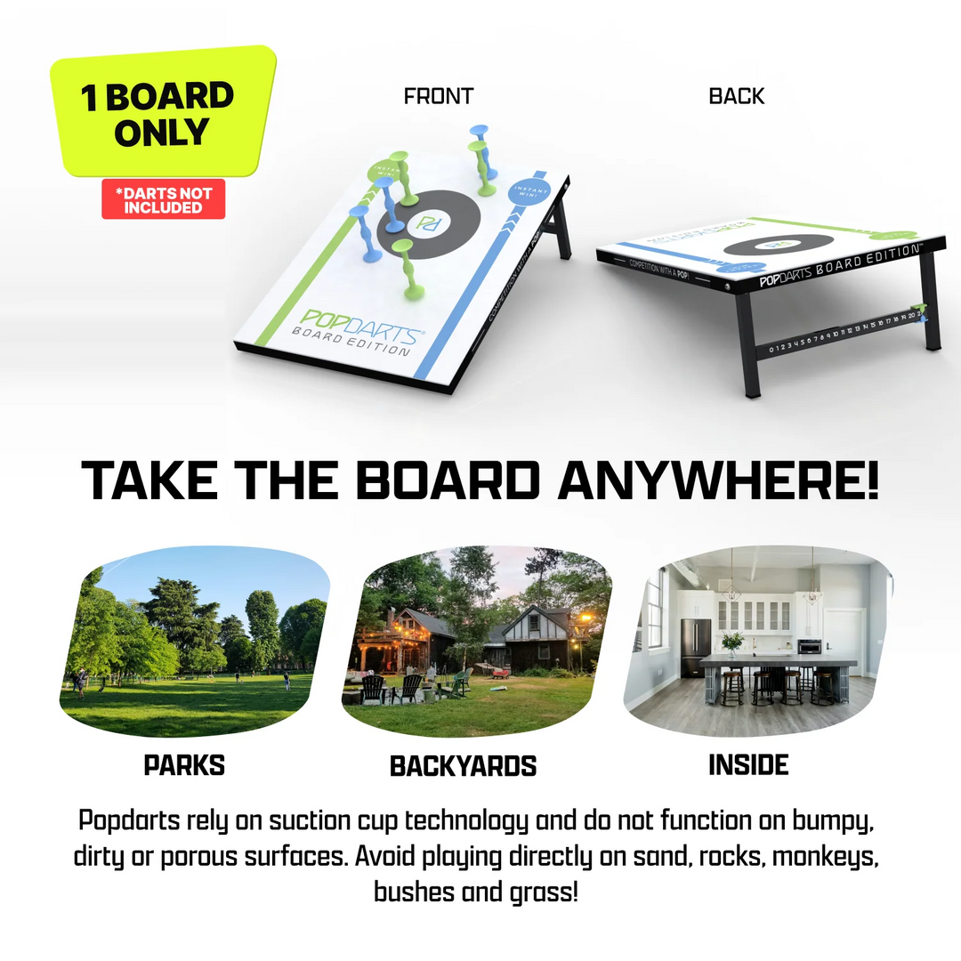 Popdarts Board Edition (1 Board) | Pop Darts - LOCAL PICK UP ONLY