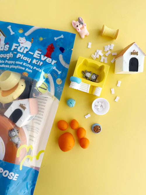 Friends Fur-ever KidDough Play Kit | Earth Grown KidDough