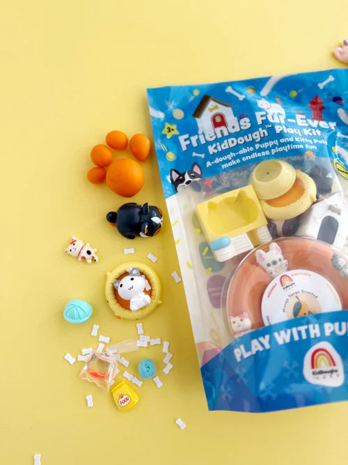 Friends Fur-ever KidDough Play Kit | Earth Grown KidDough